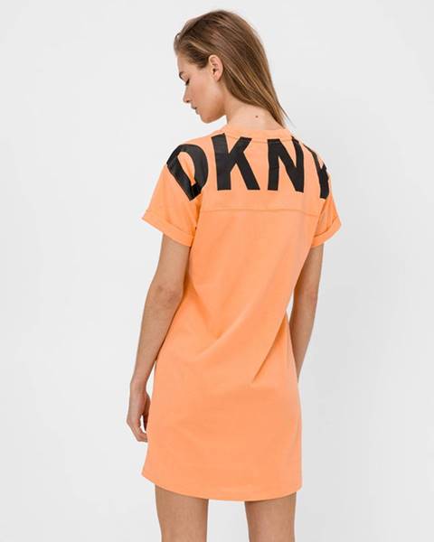 Oranžová sukně dkny