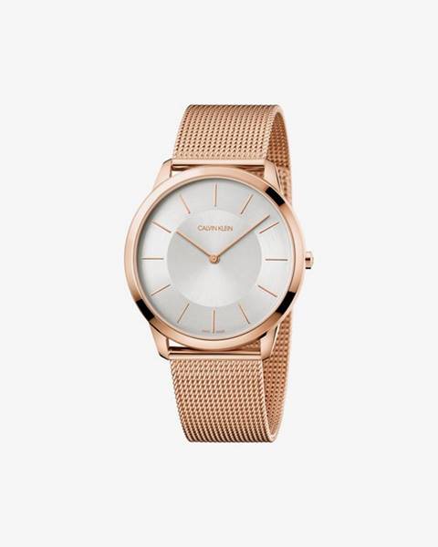 Zlaté hodinky Calvin Klein
