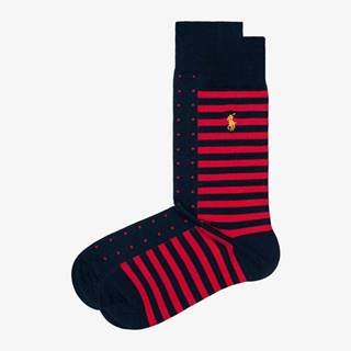 Ponožky 2 páry Modrá Červená