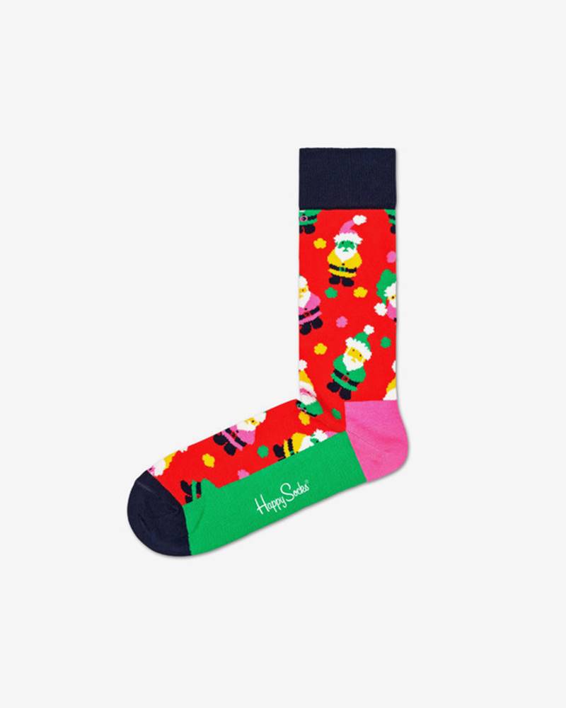 happy socks Santa Ponožky Červená Vícebarevná