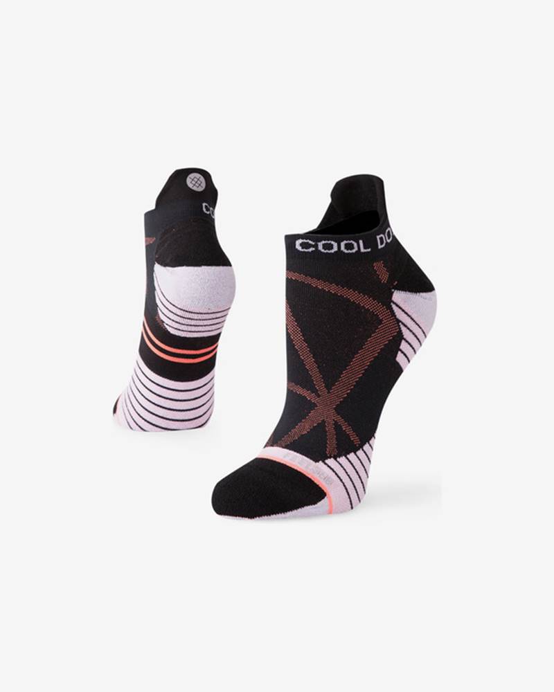 Stance Cool Down Tab Ponožky Černá