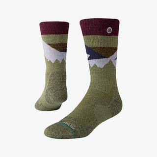 Divide Hike Ponožky Zelená