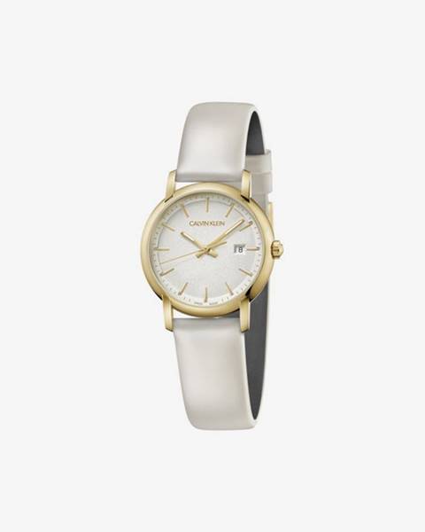Bílé hodinky Calvin Klein