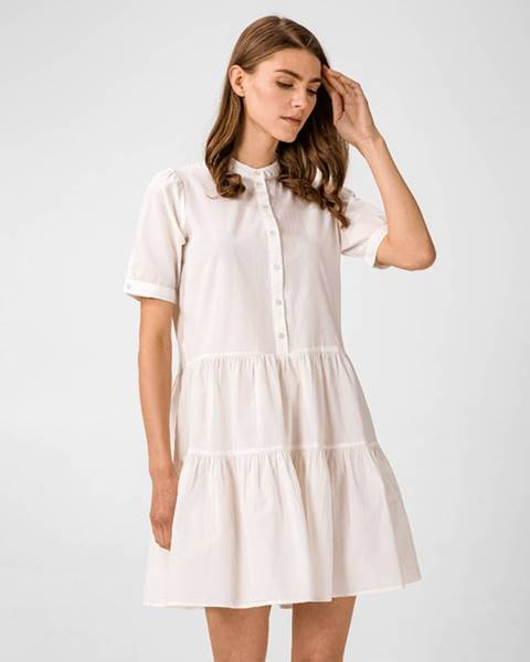 Bílá sukně vero moda