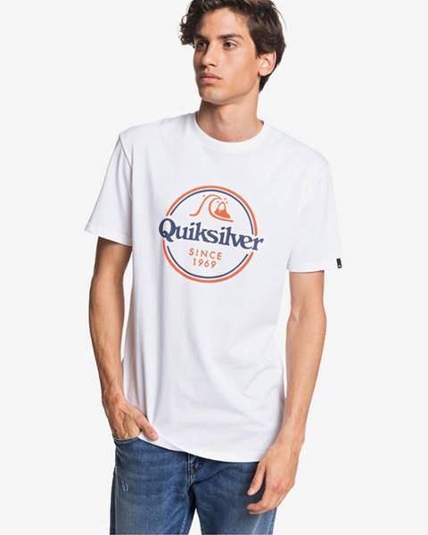 Bílé tričko quiksilver