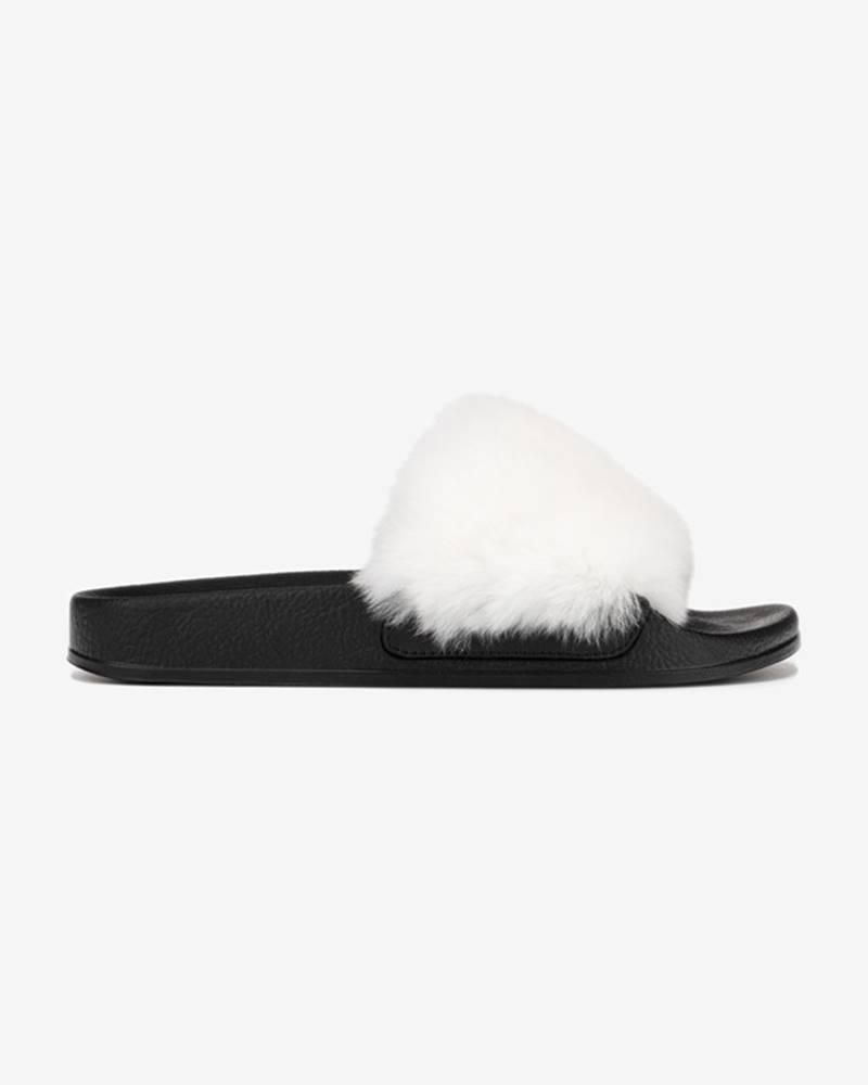 Dolce & Gabbana Pantofle Černá Bílá