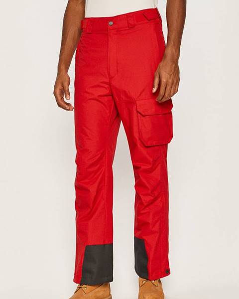 Červené kalhoty columbia