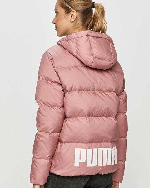 Růžová bunda puma