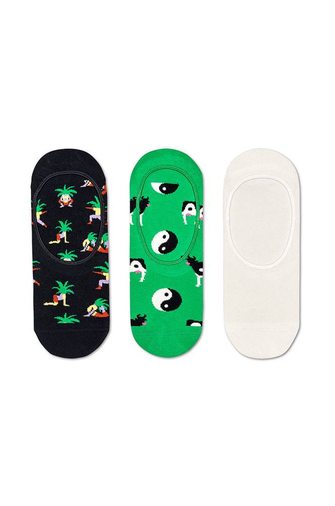 happy socks Happy Socks - Kotníkové ponožky Ying & Yang Cow (3-pack)