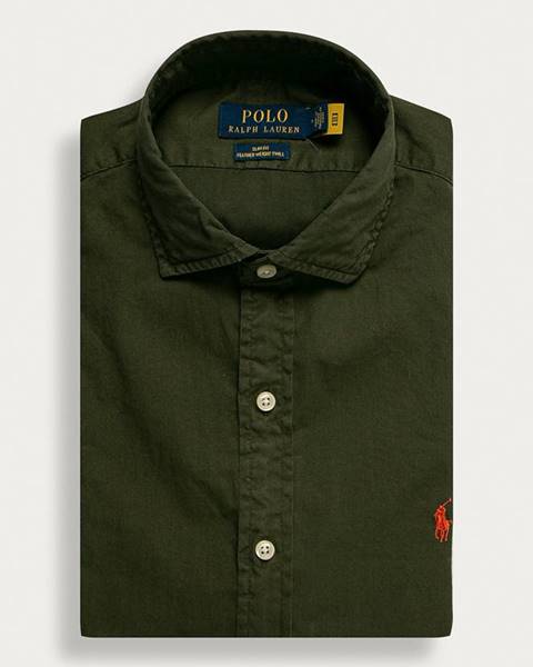 Zelené tričko Polo Ralph Lauren