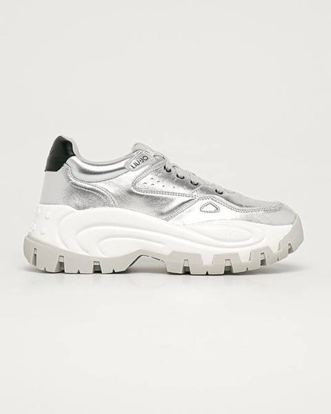 Stříbrné boty Liu Jo