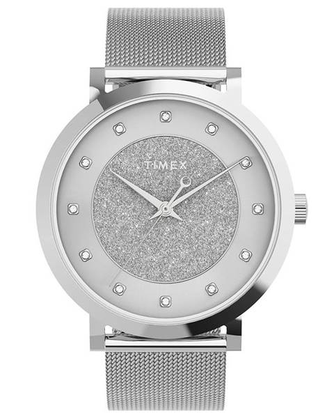 Stříbrné hodinky Timex