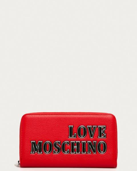 Červená peněženka Love Moschino