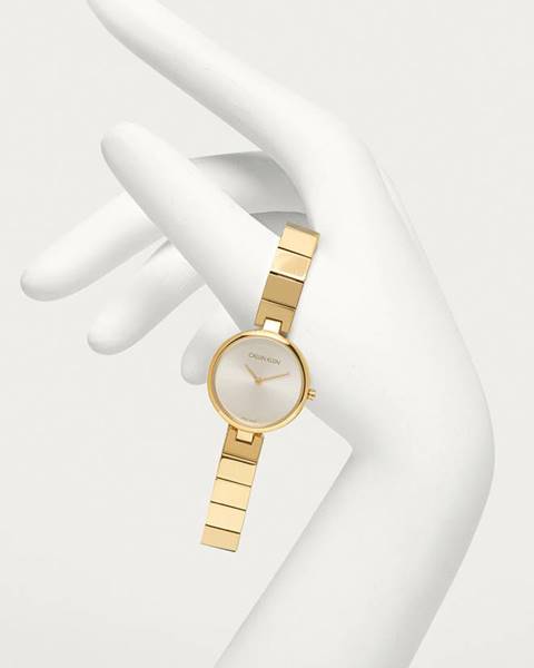 Zlaté hodinky Calvin Klein