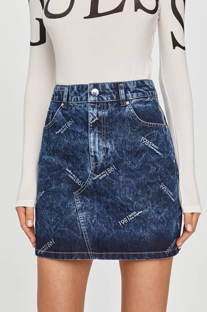 Guess Guess Jeans - Džínová sukně
