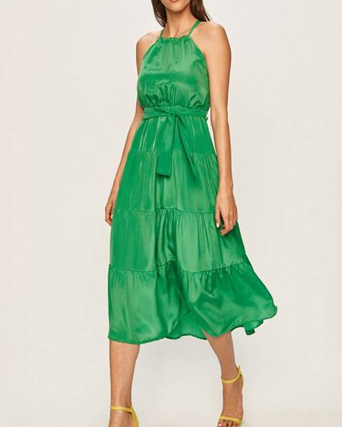 Zelené šaty ANSWEAR
