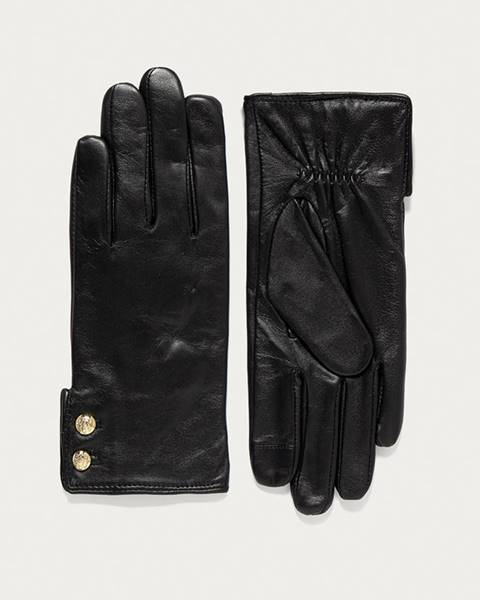 Černé rukavice lauren ralph lauren