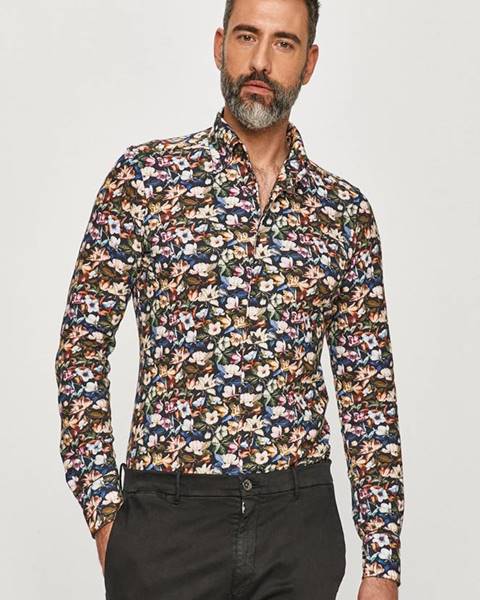 Vícebarevné tričko Emanuel Berg