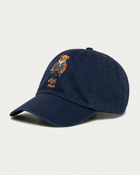 Modrá čepice Polo Ralph Lauren