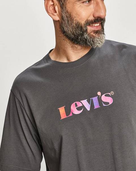 Šedé tričko Levi's