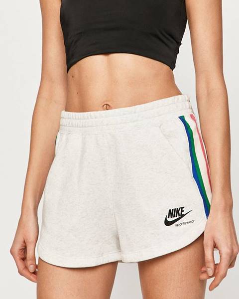 Šedé kraťasy Nike Sportswear