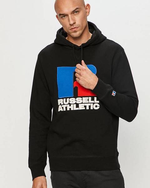 Černá mikina Russell Athletic
