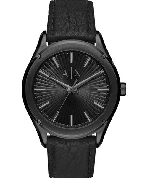 Černé hodinky Armani Exchange