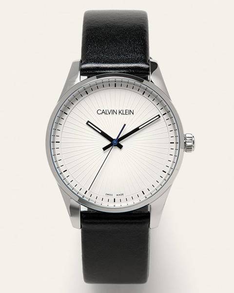 Černé hodinky Calvin Klein