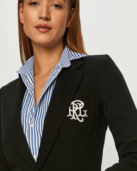 Černé sako Polo Ralph Lauren