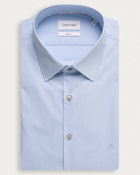 Modrá košile Calvin Klein