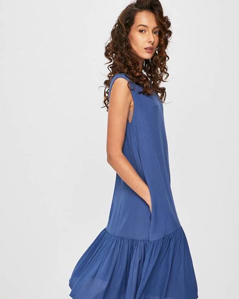 Modré šaty ANSWEAR