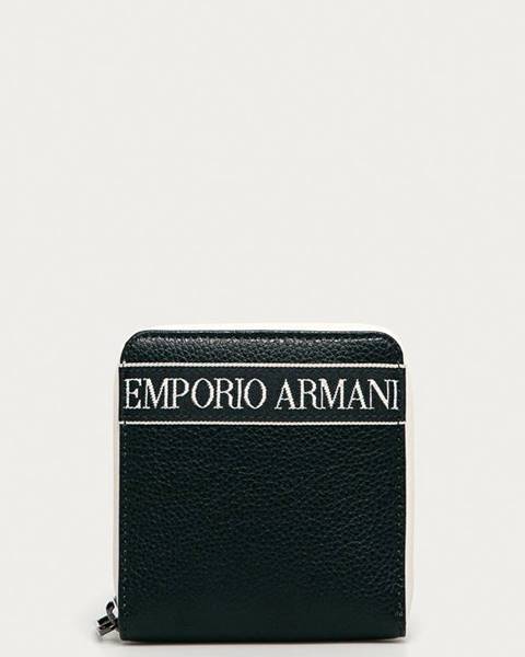 Modrá peněženka Emporio Armani