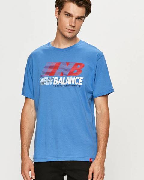 Modré tričko new balance