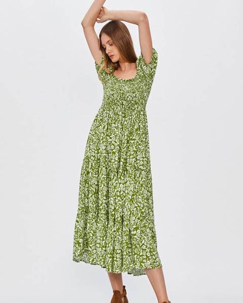 Zelené šaty Answear Lab