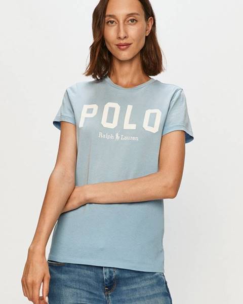 Modrý top Polo Ralph Lauren