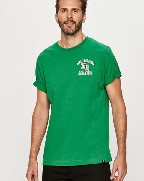 Zelené tričko new balance