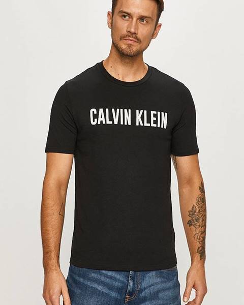 Černé tričko Calvin Klein Performance