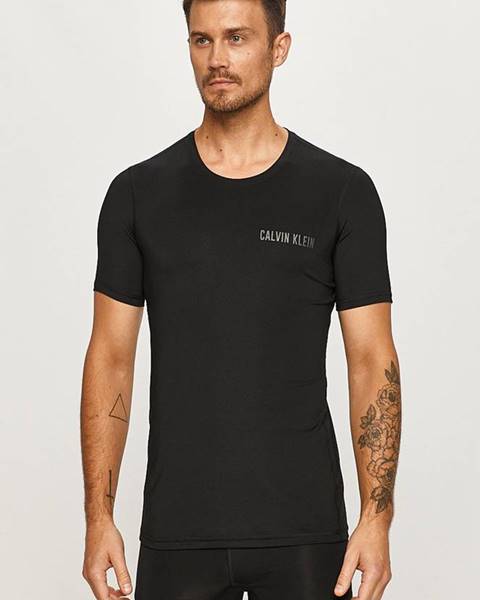 Černé tričko Calvin Klein Performance