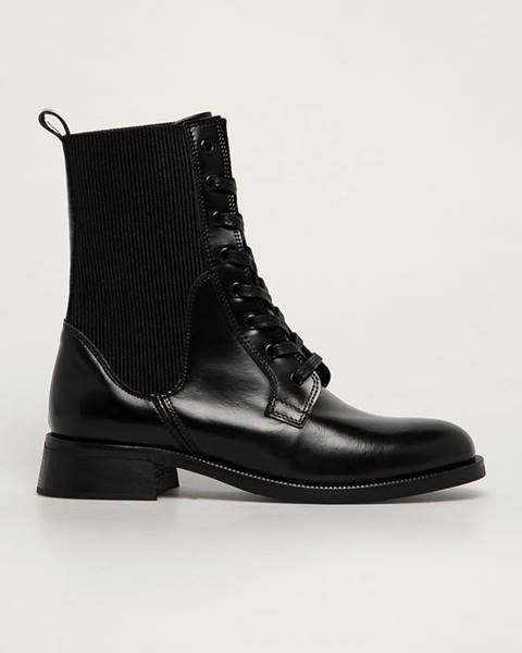 Černé boty gant