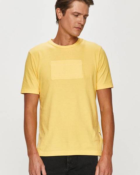Žluté tričko tommy hilfiger