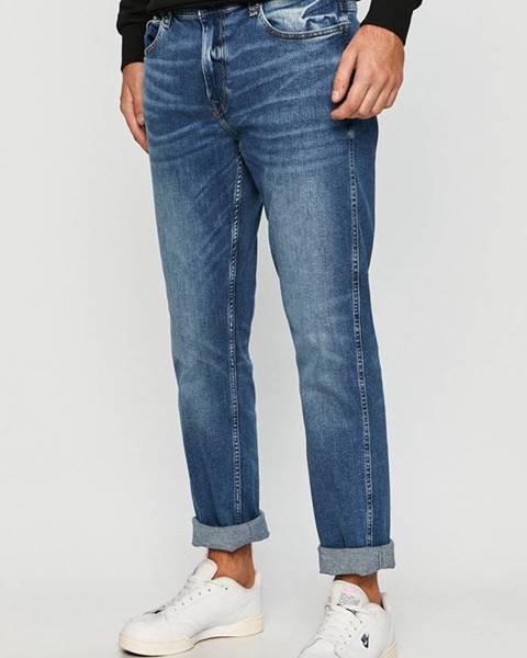 Modré kalhoty cross jeans