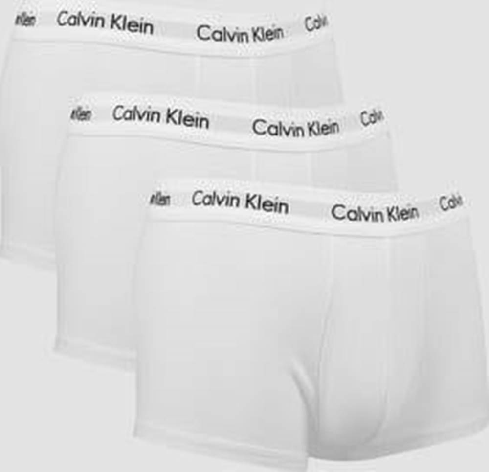 Calvin Klein Calvin Klein 3Pack Trunks Cotton Stretch C/O bílé