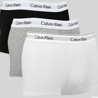 Calvin Klein 3 Pack Low Rise Trunks C/O bílé / šedé / černé
