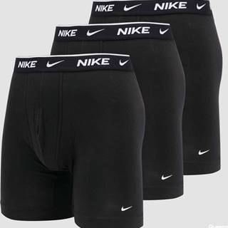 Nike 3Pack Everyday Cotton Stretch Long Boxer Brief černé