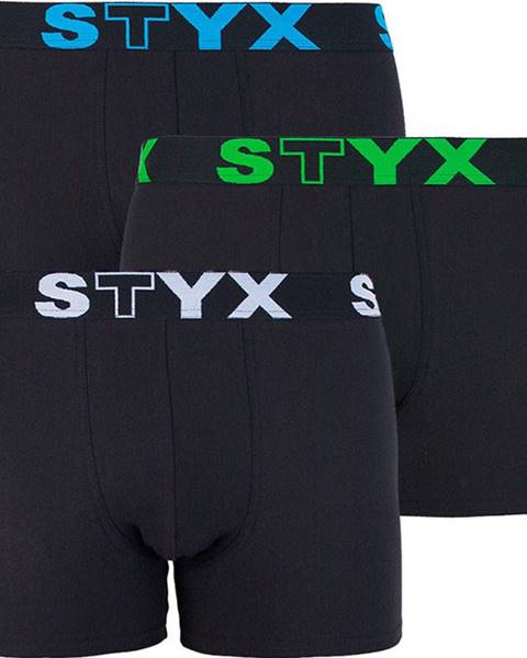 Černé spodní prádlo Styx