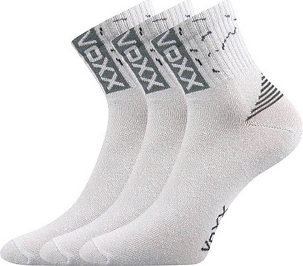 Voxx 3PACK ponožky VoXX světle šedé