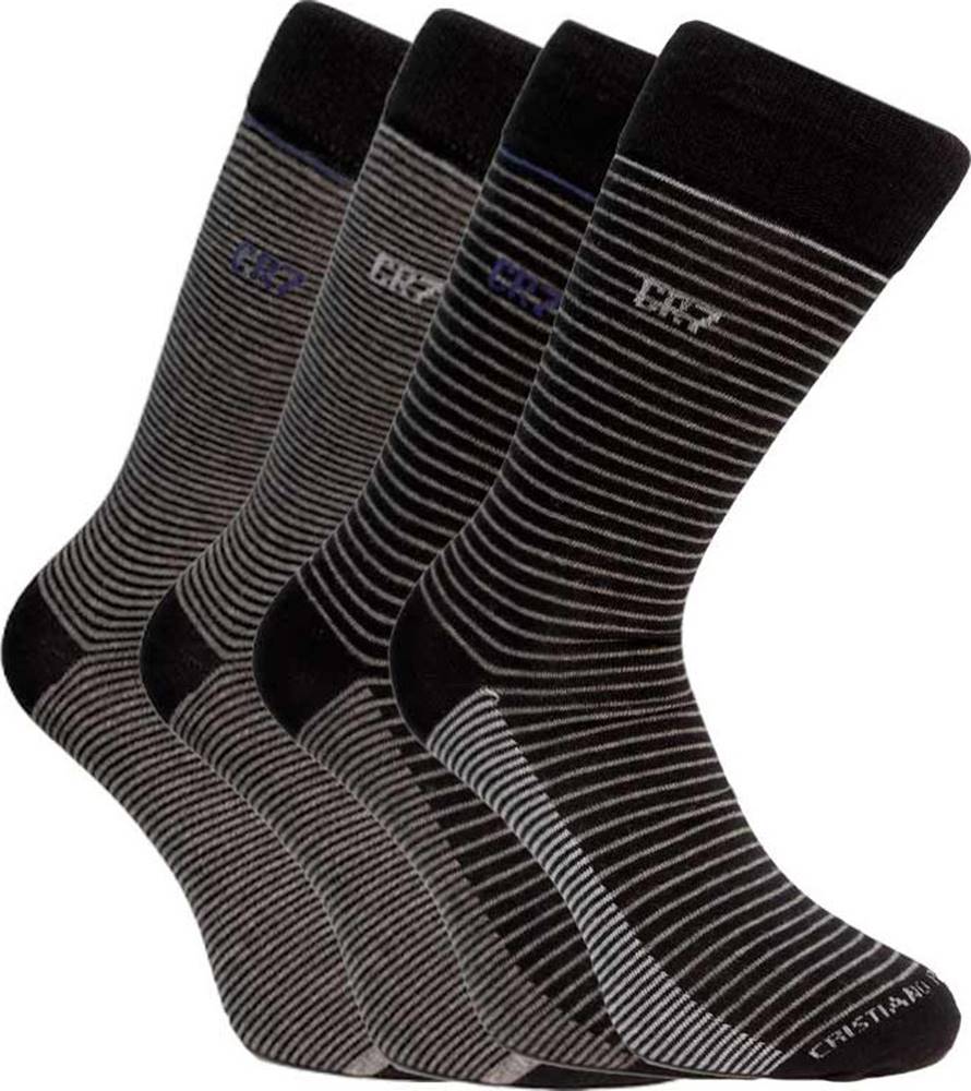 CR7 4PACK ponožky  vícebarevné