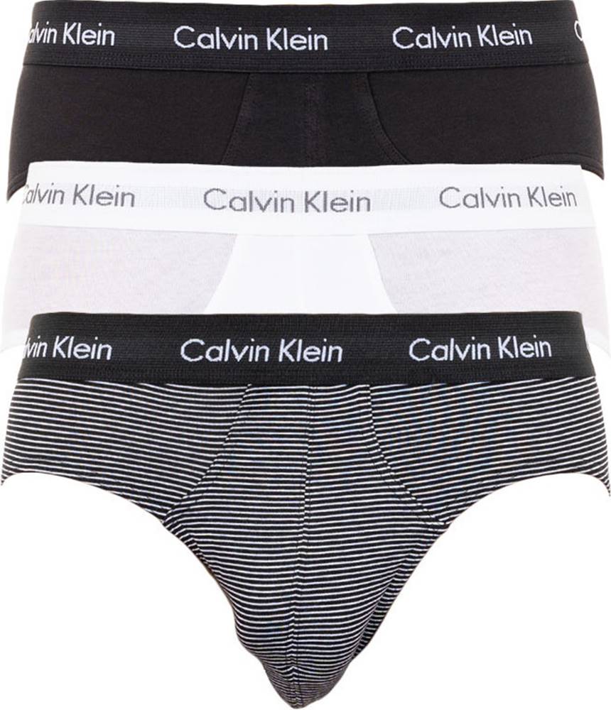 Calvin Klein 3PACK pánské slipy  vícebarevné