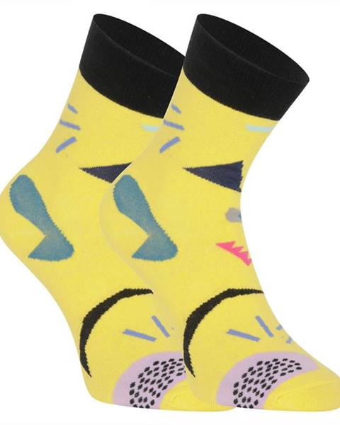 Žluté spodní prádlo Dots Socks