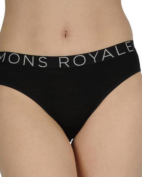 Černé spodní prádlo Mons Royale